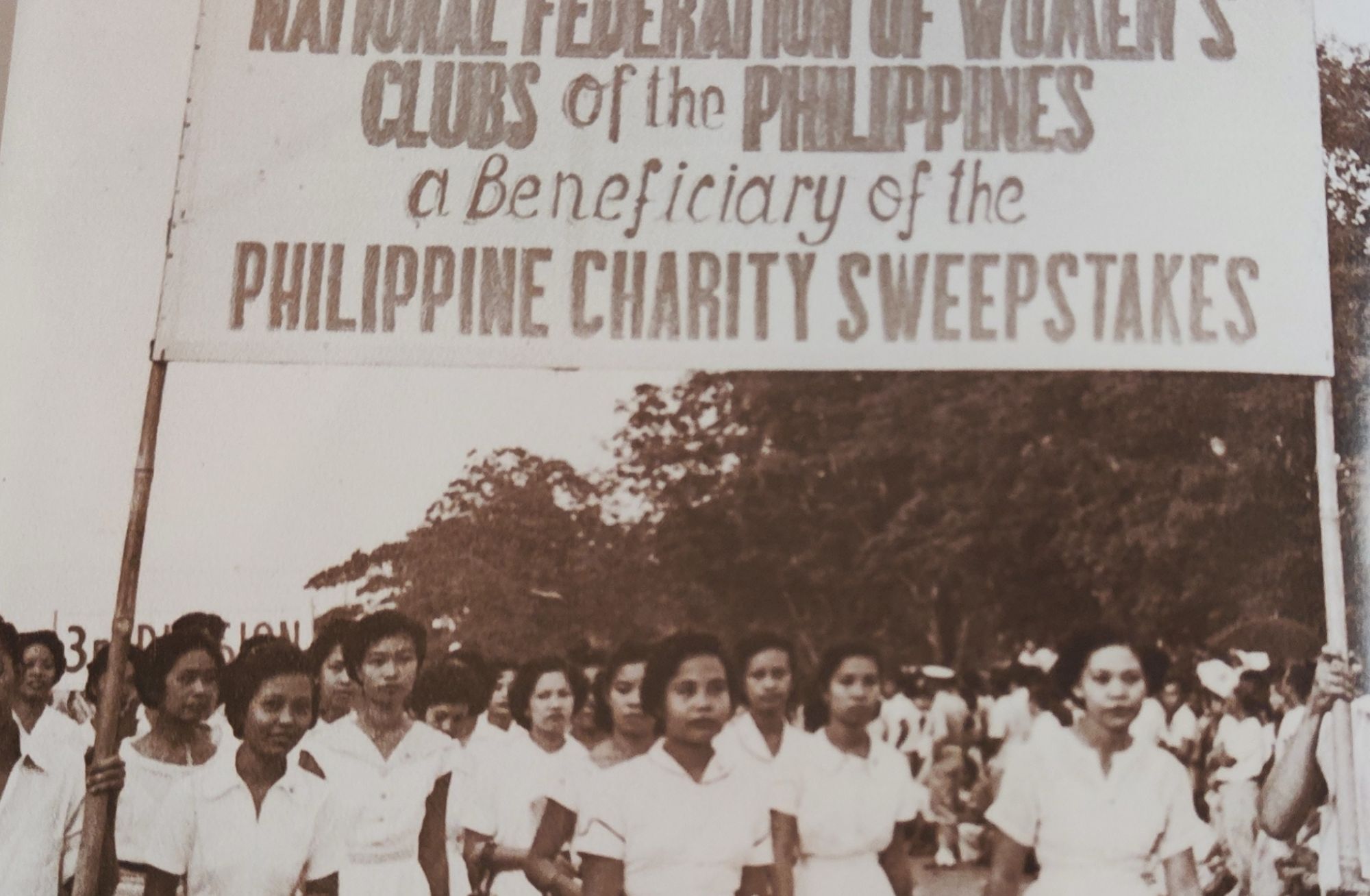 NFWC joins the Philippine Charity Sweepstakes in a parade